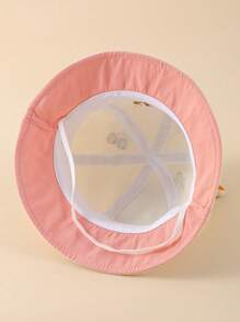 Baby Cute Deer Design Sun Hat, Unisex Kids Bucket Hat, Sun Protection Bucket Hat For Spring And Summer - 1PC - View 9