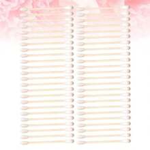 300pcs/200pcs/100pcs/30pcs Q-Tips, Double-Headed Multi-Purpose Disinfecting Cleaning Swabs, Ear Care, Spot Cleaning, Makeup Removal, Applying Medication, Stain Removal, Household Essential, Convenient For Travel, Versatile Uses