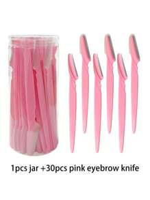 70/24/12/6pcs Set Multicolor Grooming Eyebrow Razor & Shaver Set, Eyebrow Trimmer & Shaver, Exfoliating Dermaplaning Tool, Body Hair Removal Trimmer And Face & Eyebrow Razor Set Long Handle Blade With Precision Cover Women Eyebrow Shaping Tools Suitable For Or Travel Use Multi-Function Eyebrow Trimmer, Sharp Stainless Steel Eyebrow Tools With Cover, For Eyebrow, Lip, Leg Hair & Gentle Effective Removal,Makeup,Cheap,Room Decor,Vanity,Travel,Bedroom,Makeup Accessories,Eyebrow Razor