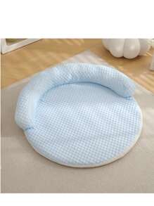 Summer Self-Cooling Mat For Dogs Extra Large, 19.7''- 35.4'' -  Pet Cool Mat Dog Kennel Cat Bed Breathable Pet Mat Round Mat- Washable Non-Pet Outdoor Bed, Non-Slip - L - 查看 2