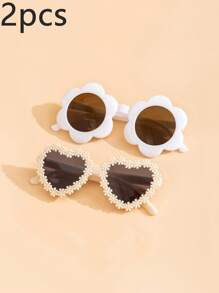 2 Pieces/4 Pieces/1 Piece - Cute Glasses For Teenagers/Teenagers