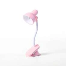 1 pieza Mini luz de libro con baterías, lámpara de lectura nocturna con brazo ajustable y pinza, luz para leer en la cama, luz de lectura por la noche y como iluminación de viaje al aire libre, lámpara de libro con pinza