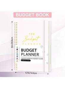 Trees 1 szt. Plan budżetowy – miesięczny organizer finansowy z notatkami do śledzenia wydatków, zaprojektowany do efektywnego zarządzania pieniędzmi, niedatowany plan finansowy/księga rachunkowa, gotowy do użycia – prezent dla mężczyzn w formacie A5