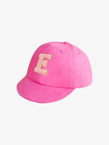 1pc Simple Letter Baby Short Brim Baseball Cap, Stylish And Versatile, Suitable For Girls Aged 1 To 2 For Daily Use In Spring And Summer - Multicolor - View 5
