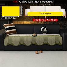 1PC Special-Shaped Leather Sofa Cushion Room Decoration Bedroom Light Luxury Senior Sense Four Seasons General Non-Slip Sofa Cover Can Be Washed Suitable For Living Room Bedroom Office Room Decoration Pet Anti-Dirty Sofa Cushion Couch Cover Sofa Covers Living Room Decor