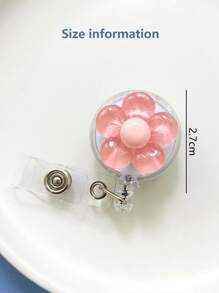 1pc Crystal Flower Expandable Clasp
