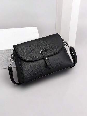 Nueva bolsa de mensajero de cuero cruzada de moda para mujer, bolsa de hombro de cuero de vaca suave