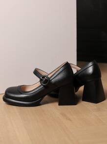 Chaussures à talons compensés imperméables de mode européenne et américaine pour femmes, nouvelles escarpins à bouts pointus style "babies" pour le printemps