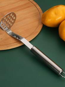 1 Piece Of New Stainless Steel Compactor For Mashed Potatoes, Household Auxiliary Food Compactor, Potato Compactor, Kitchen Compactor, Small Tool For Mashed Potatoes, Kitchen Small Tool