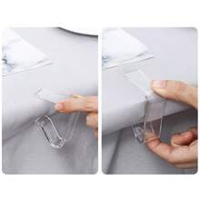 1/6/12Pcs Plastic Tablecloth Clips Multi Functional Table Cover Clamps For Outdoor Picnic Wedding Party And Home Dining Durable And Portable - Multicolor - View 7