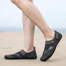 Couple/Unisex Summer Stream Crossing Shoes, Breathable Water Shoes, Swimming Shoes, Beach Shoes - Grey - View 3