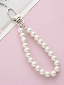 Nuevo llavero de metal con colgante con perlas falsas y cristal con forma de cereza, apto para uso diario. Dije con forma de cereza brillante con clip para bolso, accesorio de resina y metal brillante para bolsos y carteras de mujer. Llavero con forma de corazón, accesorio para bolsos, puede enviarse como regalo a familiares, amigos, compañeros de clase, parejas, cumpleaños, profesores, recuerdos.
