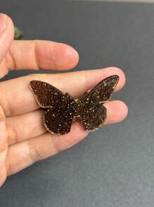 可爱休闲迷你亚克力蝴蝶发圈