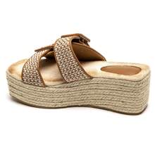 Summer Fashion Versatile Thick Sole Platform Sandals - Camel - View 5