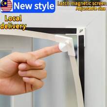 DIY Magnetic Anti-Mosquito Net, Washable, Invisible Anti-Mosquito, Full Frame Magnetic Polyester Fiber Net
