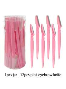 70/24/12/6pcs Set Multicolor Grooming Eyebrow Razor & Shaver Set, Eyebrow Trimmer & Shaver, Exfoliating Dermaplaning Tool, Body Hair Removal Trimmer And Face & Eyebrow Razor Set Long Handle Blade With Precision Cover Women Eyebrow Shaping Tools Suitable For Or Travel Use Multi-Function Eyebrow Trimmer, Sharp Stainless Steel Eyebrow Tools With Cover, For Eyebrow, Lip, Leg Hair & Gentle Effective Removal,Makeup,Cheap,Room Decor,Vanity,Travel,Bedroom,Makeup Accessories,Eyebrow Razor