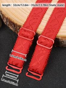 1 对 1.5 厘米/0.591 英寸胸罩肩带，弹性织物肩带，可更换胸罩肩带，可调节防滑肩带，胸罩织物肩带 - 彩色 - 查看 20