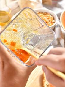 2-In-1 Multifunctional Silicone Butter Scraper/Jam Spoon, Double-Headed Design, Can Clean Peanut Butter Jars, Kitchen Tool, Suitable For Cream, Cooking, Etc. - Multicolor - View 6