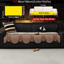 1PC Special-Shaped Leather Sofa Cushion Room Decoration Bedroom Light Luxury Senior Sense Four Seasons General Non-Slip Sofa Cover Can Be Washed Suitable For Living Room Bedroom Office Room Decoration Pet Anti-Dirty Sofa Cushion Couch Cover Sofa Covers Living Room Decor
