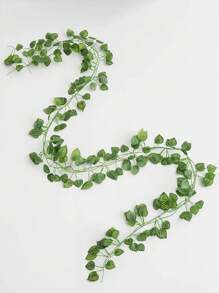 1/6/12/24pcs 6.9ft Ivy Garland Strands Artificial Fake Ivy Leaves Greenery Leaves Hanging Vines Plant Leaves Garland Home Garden Poison Ivy Costume,Artificial Plants,Rose, Decorative Style,Party And Holiday Decorations,Bedroom Accessories Decorations,Valentine's Day And Mother's Day Decorations, Spring Decorations - Green B - View 6