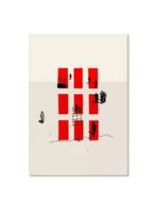 Nordic Figure Wall Art Canvas Painting Humorous Posture Poster And Prints Modern Wall Colorful Picture For Living Room Decor