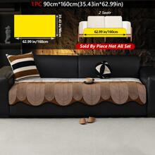 1PC Special-Shaped Leather Sofa Cushion Room Decoration Bedroom Light Luxury Senior Sense Four Seasons General Non-Slip Sofa Cover Can Be Washed Suitable For Living Room Bedroom Office Room Decoration Pet Anti-Dirty Sofa Cushion Couch Cover Sofa Covers Living Room Decor