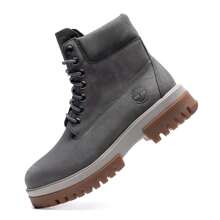 Timberland 男士高帮休闲靴，设计简约，通勤友好，A69BWEL8 - 中灰色 - 查看 6