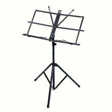 1PC Portable And Adjustable Stable Music Stand With Carrying Bag - Collapsible And Folding Metal Music Sheet Stand With Music Sheet Clip Holder