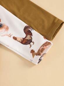 2 Pack Baby Boy Girl Gown Sleeper Newborn Knotted Nightgown And Hat Set Infant Sleepwear - Coffee Brown - View 7