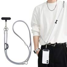 Universal Phone Hanging Strap, Diagonal Phone Lanyard, Neck Phone Strap Phone Charm - Multicolor - View 1