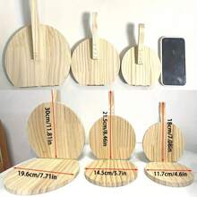 自制木制手动玉米饼压榨机，圆形面团压榨机，带手柄，用于自制墨西哥玉米饼