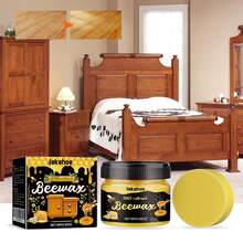 Wood Polish Beeswax Wood Floor Polish & Brightening Care Wax Wood Furniture Stain Removal & Cleaning Wax - 1 - Xem 3