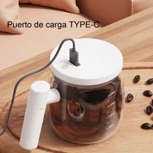 Taza De Agitación Automática Taza De Café Mezclar Café 400ml,Taza de autoagitación, Taza de café eléctrica con diseño de marcas de escala