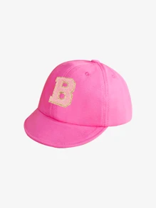 1pc Simple Letter Baby Short Brim Baseball Cap, Stylish And Versatile, Suitable For Girls Aged 1 To 2 For Daily Use In Spring And Summer - Multicolor - View 31