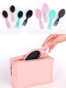 Lược tạo kiểu tóc xoăn 2025 dành cho tóc xoăn, tóc gợn sóng và tóc xoăn - Dụng cụ tạo kiểu chống xơ rối với thiết kế hình bạch tuộc gỡ rối để gom, định hình và tách các lọn tóc xoăn - Lược nhẹ không kéo cho trẻ em, thanh thiếu niên và bé gái - Bộ quà tặng khi đi du lịch, ở nhà, đi học - Nhiều màu - Xem 6