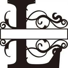 1 Customizable Letter Logo - Personalized Split Letter Acrylic Craft Logo, Customized Letter, Perfect Gift For Friends And Family, Wall Art, Home Decoration - For Home And Office Use - Multicolor - View 24