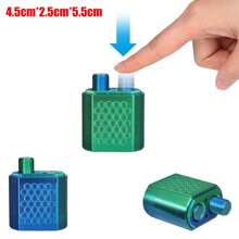 青少年创意玩具缓解压力提高注意力 3D打印多色按钮满足感官需求桌面手指玩具 - 3D Printed Finger Fidget Toy - 查看 13