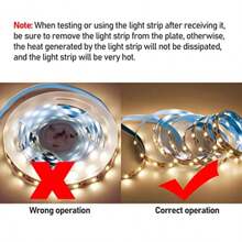 DC5V USB Warm White LED Strip Lights 1M/60 LEDs, Cuttable Flexible 1M-5M Length Options For Cabinets, Mirrors, TV Backlight, Bedroom & Festival Decor DIY