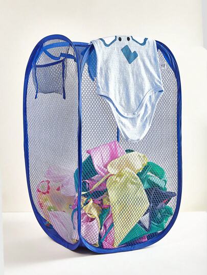 1 pieza Cesta de almacenamiento de ropa sucia ajustable para niños, cesto de ropa sucia para el baño, organizador de cesta para la habitación de los niños