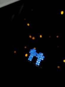 Ascension Day Cross CZ Crystal Earring Stud For Mean And Women 1 Pair
