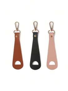 Clip para sombrero de viaje al aire libre Hebilla de pañuelo de PU Clip para transportar gorra de béisbol Clip para sombrero de viaje Clip para bolsa de sombrero trenzado para mochila, protege el sombrero de caerse, organizador de almacenamiento de mochila de viaje al aire libre (tres colores opcionales) Bolsa para la escuela Accesorios escolares Artículos escolares - Multicolor - Ver 7