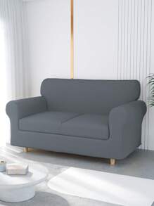 1 Set Plush Velvet 5-Seat Sofa Cover, Pet Friendly Slipcover For Home Living Room Bedroom