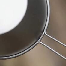 Tiartisan Tazón de camping de titanio de 260 ml con mango fijo, tazón de ensalada portátil ultraligero para picnic al aire libre, contenedor de alimentos - Plateado - Ver 4