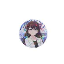 1pc Inspired Character Badges - Anime Merchandise, Backpack Hanging Decor, Laser Engraved Surface, Perfect Gift For Holidays, Birthday, Easter