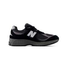 New Balance NB 2002R Retro Running Shoes, Casual Sports Shoes, Fashion Chunky Sneakers M2002RR1, Unisex - Black - View 9