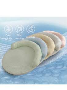 Summer Self-Cooling Mat For Dogs Extra Large, 19.7''- 35.4'' -  Pet Cool Mat Dog Kennel Cat Bed Breathable Pet Mat Round Mat- Washable Non-Pet Outdoor Bed, Non-Slip - L - 查看 5