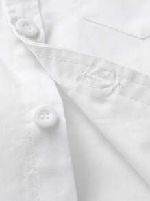 BOARNSEORL Set da 2 pezzi per ragazzi di elegante stile: camicia a maniche lunghe con fiocco e pantaloni con bretelle, alla moda, adatto per compleanno, festa, eventi, matrimonio