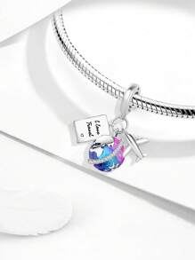 1Pc Butterflies Series Charm Bead Fit Bracelet Necklace Bangle Beads For Diy Jewelry Making Gift For Women Girl