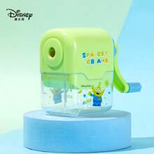 Disney 1个卡通削笔器，创意省力单孔削笔器，手持式削笔器，盒装学生文具，冰雪奇缘安娜、艾莎公主、蜘蛛侠（款式随机），返校季 - C - 查看 17
