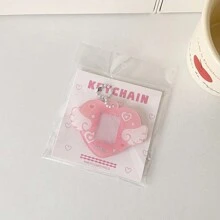 照片钥匙扣架 Y2K 钥匙扣饰品配件 DIY 照片相框钥匙圈迷你相册钥匙扣 Kpop 物品、学校用品、返校